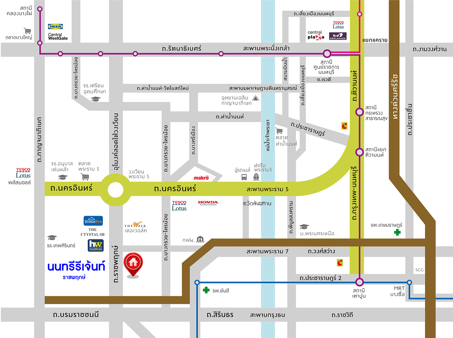 *****บ้านเดี่ยว 3 ชั้นมือสอง โครงการ นนทรีรีเจ้นท์ ราชพฤกษ์ เนื้อที่ 65 ตร.ว. ฟังก์ชัน 4 ห้องนอน 5 ห้องน้ำ 2 ที่จอดรถ บ้านหลังใหญ่ สวยเหมือนใหม่ ต่อเติมพร้อมเข้าอยู่ บนทำเลดี เชื่อมต่อถนนราชพฤกษ์ ถนนนครอินทร์ ถนนรัตนาธิเบศร์ ใกล้รถไฟฟ้าสายสีม่วง "สถานีบางรักน้อยท่าอิฐ" และจุดขึ้นทางด่วน "ศรีรัช"