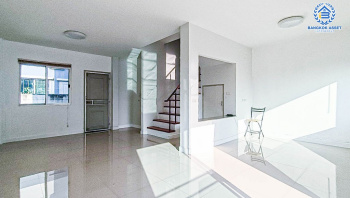 *****ทาวน์เฮ้าส์มือสอง โครงการ โนโว วิลล์ วงแหวน-บางใหญ่ หลังมุม เนื้อที่ 28.50 ตร.ว. ฟังก์ชัน 3 ห้องนอน 2 ห้องน้ำ ภายในเหมือนใหม่ พร้อมเข้าอยู่ได้ทันที บนทำเลเดนทางสะดวก เชื่อมต่อถนนสะพานนนทบุรี-บางบัวทอง(345) ถนนกาญจนาภิเษก ถนนราชพฤกษ์ ใกล้ห้างสรรพสินค้าเซ็นทรัล เวสต์เกต