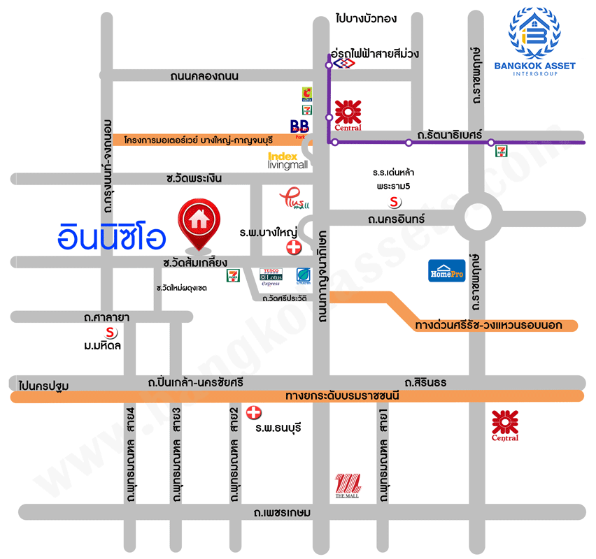 *****บ้านเดี่ยวมือสอง โครงการ อินนิซิโอ ปิ่นเกล้า-วงแหวน หลังมุม เนื้อที่กว้าง 62 ตร.ว. ฟังก์ชัน 4 ห้องนอน 2 ห้องน้ำ 2 ที่จอดรถ บ้านสภาพดีเยี่ยม พื้นที่ใช้สอยกว้าง บนทำเลเดินทางสะดวก เชื่อมต่อถนนนครอินทร์ ถนนบรมราชชนนี ใกล้รถไฟฟ้าสายสีม่วง "สถานีตลาดบางใหญ่" และจุดขึ้นทางด่วน "ศรีรัช"