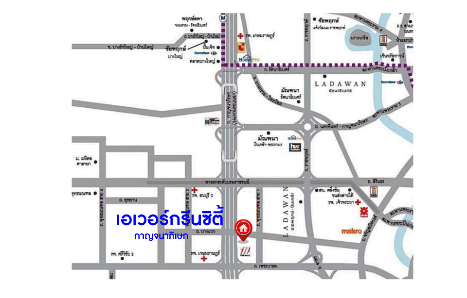 *****บ้านเดี่ยวมือสองกรุงเทพมหานคร โครงการ เอเวอร์กรีน ซิตี้ กาญจนาภิเษก หลังมุม เนื้อที่กว้างมากถึง 88 ตร.ว. ฟังก์ชัน 3 ห้องนอน 3 ห้องน้ำ 2 ที่จอดรถ บ้านสภาพดี บนทำเลใกล้รถไฟฟ้าน้ำเงิน "สถานีหลักสอง" และจุดขึ้นทางด่วน "ศรีรัช" ในราคาสุดพิเศษ จองเลย