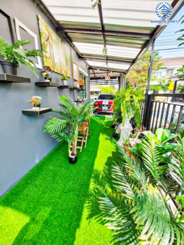 *****ทาวน์เฮ้าส์มือสองนนทบุรี โครงการ พฤกษาวิลล์43 พระราม5-นครอินทร์ หลังมุม! เนื้อที่กว้าง 24.1 ตร.ว. ฟังก์ชัน 3 ห้องนอน 2 ห้องน้ำ 1 ที่จอดรถ แถมฟรี! เครื่องปรับอากาศ, เครื่องทำน้ำอุ่น บนทำเลเดินทางสะดวก เชื่อมต่อ ถนนนครอินทร์, ถนนกาญจนาภิเษก ใกล้วงเวียนพระราม5-ราชพฤกษ์ และทางด่วน "ศรีรัช" จองเลย