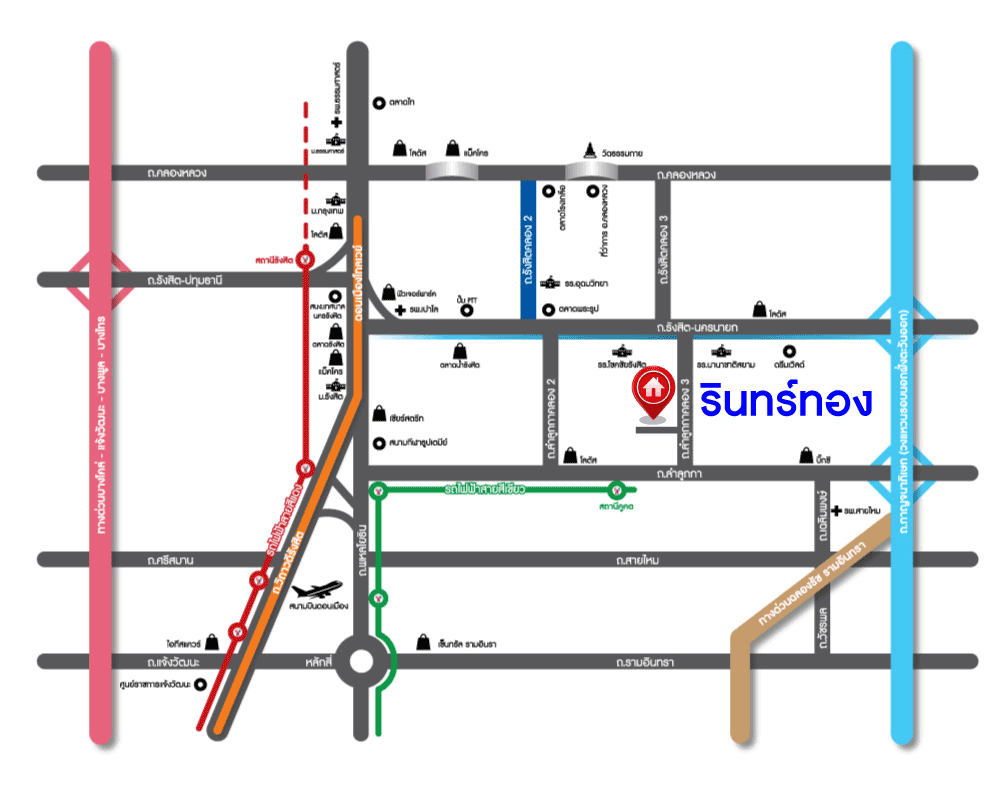 *****ทาวน์โฮมมือสองปทุมธานี หมู่บ้าน รินทร์ทอง ลำลูกกา เนื้อที่ 19 ตร.ว. ฟังก์ชัน 4 ห้องนอน 3 ห้องน้ำ 1 ที่จอดรถ บนทำเลเดินทางเข้า-ออกเมืองสะดวก เชื่อมต่อถนนลำลูกกา, ถนนพหลโยธิน ใกล้รถไฟฟ้าสายสีเขียว "สถานีคูคต" เพียง 15 นาทีเท่านั้น ในราคาสุดคุ้ม!