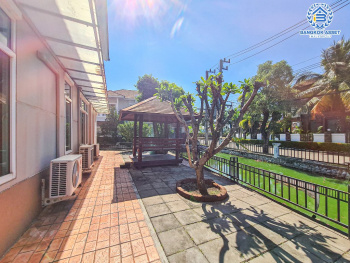 *****บ้านเดี่ยวมือสอง โครงการ มณีรินทร์ เลค แอนด์ พาร์ค ราชพฤกษ์-ติวานนท์ หลังมุม เนื้อที่กว้าง 123.60 ตร.ว. ฟังก์ชัน 4 ห้องนอน 4 ห้องน้ำ 2 ที่จอดรถ บ้านหลังใหญ่ พื้นที่รอบบ้านกว้างขวาง โครงการบนทำเลดี เชื่อมต่อถนนสะพานนนทบุรี-บางบัวทอง ถนนกาญจนาภิเษก ถนนราชพฤกษ์ ถนน345