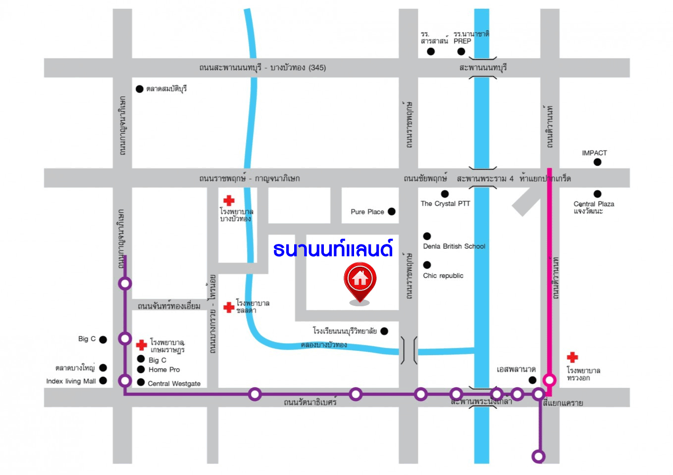 *****ทาวน์โฮม 3 ชั้นมือสอง โครงการ ธนานนท์แลนด์ ราชพฤกษ์ เนื้อที่ 16 ตร.ว. ฟังก์ชัน 2 ห้องนอน 3 ห้องน้ำ 1 ที่จอดรถ ภายในเหมือนใหม่ บนทำเลดีเหมาะกับการเปิดกิจการ เชื่อมต่อถนนราชพฤกษ์ ถนนติวานนท์ ถนนรัตนาธิเบศร์ ใกล้รถไฟฟ้าสายสีม่วง "สถานีบางรักน้อยท่าอิฐ" และจุดขึ้นทางด่วน "ศรีรัช"