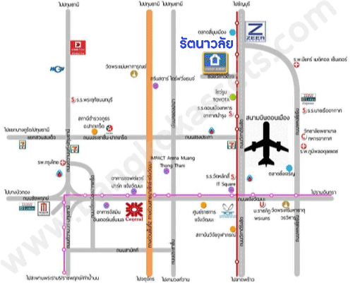 *****ทาวน์เฮ้าส์มือสอง โครงการ รัตนาวลัย ดอนเมือง เนื้อที่ 18.60 ตร.ว. ฟังก์ชัน 3 ห้องนอน 2 ห้องน้ำ 1 ที่จอดรถ บ้านสภาพดี พื้นเป็นหิน และปาร์เก้อย่างดี โครงการตั้งบนบนทำเลดี เชื่อมต่อถนนวิภาวดีรังสิต ถนนแจ้งวัฒนะ ใกล้ห้างสรรพสินค้าฟิวเจอร์พาร์ค รังสิต และรถไฟฟ้าสายสีแดงเข้ม "สถานีการเคหะ"