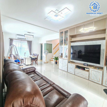 *****บ้านเดี่ยวมือสองสมุทรปราการ โครงการ ชัยพฤกษ์ ศรีนครินทร์ หลังมุม! เนื้อที่กว้างมากเกือบ 58 ตร.ว. ฟังก์ชัน 3 ห้องนอน 3 ห้องน้ำ 2 ที่จอดรถ แถมฟรี! 3 เครื่องปรับอากาศ 1 เครื่องทำน้ำอุ่น 1 เครื่องดูดควัน บนทำเลแห่งการเดินทาง ใกล้รถไฟฟ้าสายสีเหลือง "สถานีศรีเทพา" และจุดขึ้นทางด่วน "กาญจนาภิเษก"