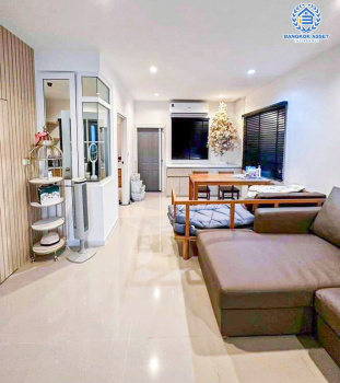 *****ทาวน์เฮ้าส์มือสอง โครงการ ชวนชื่นทาวน์ แก้วอินทร์-บางใหญ่ หลังมุม เนื้อที่ 40.90 ตร.ว. ฟังก์ชัน 3 ห้องนอน 3 ห้องน้ำ บ้านสภาพดีเยี่ยม ปรับปรุงใหม่พร้อมอยู่ โครงการบนทำเลดี เชื่อมต่อถนนรัตนาธิเบศร์ ถนนราชพฤกษ์ ถนนกาญจนาภิเษก ใกล้รถไฟฟ้าสายสีม่วง "สถานีตลาดบางใหญ่"