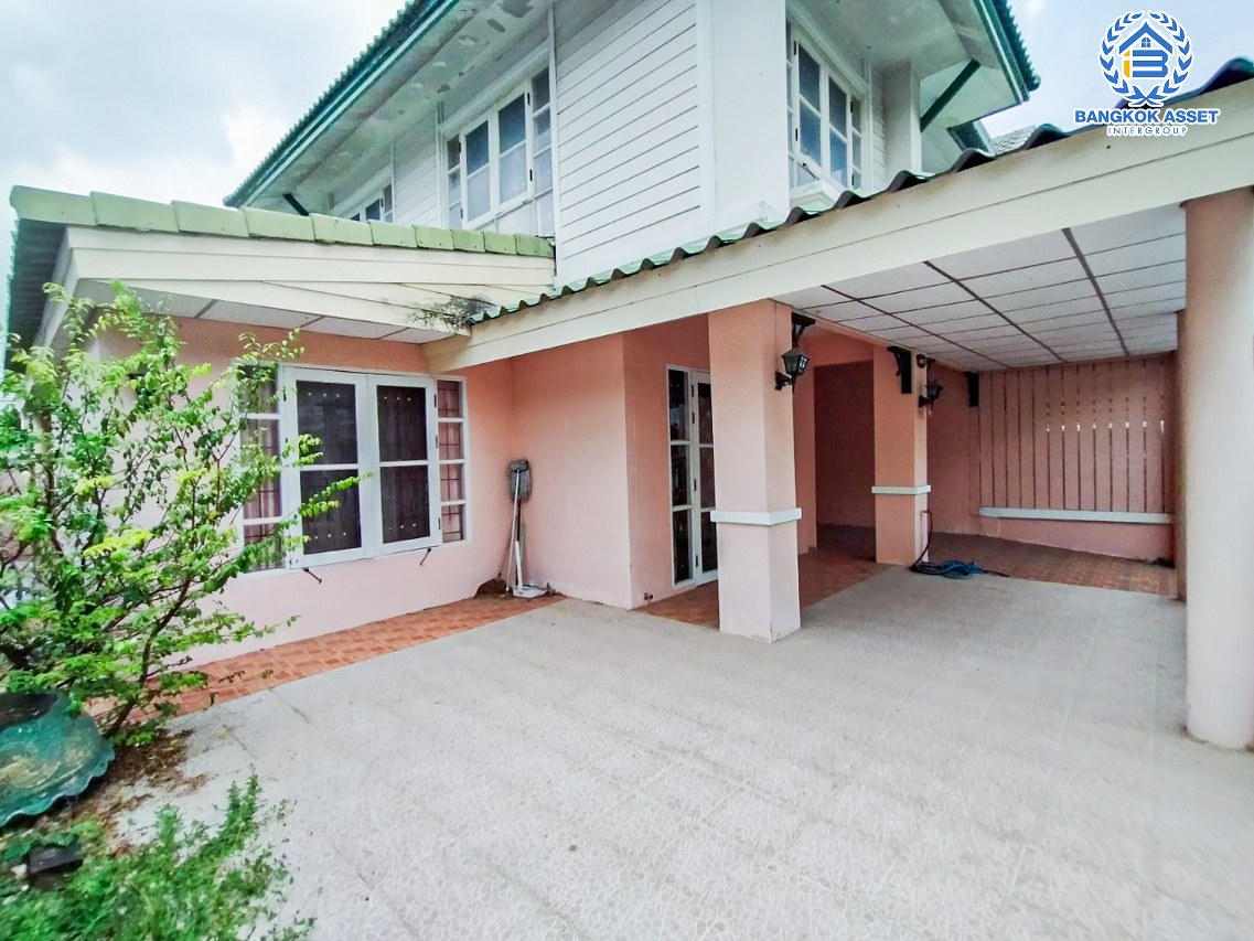 *****บ้านแฝดมือสองนนทบุรี โครงการ พฤกษา19 กาญจนาภิเษก เนื้อที่กว้าง 35 ตร.ว. ฟังก์ชัน 3 ห้องนอน 2 ห้องน้ำ 1 ที่จอดรถ บ้านสภาพสวย พร้อมเข้าอยู่ บนทำเลแห่งการเดินทาง เชื่อมต่อถนนกาญจนาภิเษก, ถนนรัตนาธิเบศร์, ถนนราชพฤกษ์ ใกล้รถไฟฟ้าสายสีม่วง "สถานีคลองบางไผ่" และทางด่วน จองเลย!