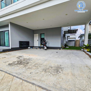 *****บ้านเดี่ยวมือสอง โครงการ Centro ราชพฤกษ์2 หลังมุม เนื้อที่ 65.40 ตร.ว. ฟังก์ชัน 4 ห้องนอน 5 ห้องน้ำ 3 ที่จอดรถ ภายในสไตล์อบอุ่น ภายนอกมีพื้นที่โล่งกว้าง โครงการบนทำเลดี เชื่อมต่อถนนบางกรวย-ไทรน้อย ถนนราชพฤกษ์ ใกล้เซ็นทรัล เวสต์เกต และรถไฟฟ้าสายสีม่วง "สถานีบางพลู"