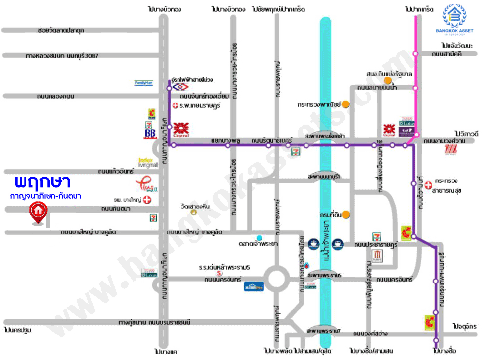 *****ทาวน์เฮ้าส์มือสองนนทบุรี โครงการ พฤกษา กาญจนาภิเษก-กันตนา เนื้อที่กว้าง 19.2 ตร.ว. ฟังก์ชัน 3 ห้องนอน 2 ห้องน้ำ 1 ที่จอดรถ บ้านรีโนเวทใหม่ ไม่เคยเข้าอยู่ บนทำเลแห่งการเดินทาง เชื่อมต่อถนนกาญจนาภิเษก, ถนนนครอินทร์, ถนนรัตนาธิเบศร์ จองเลย!