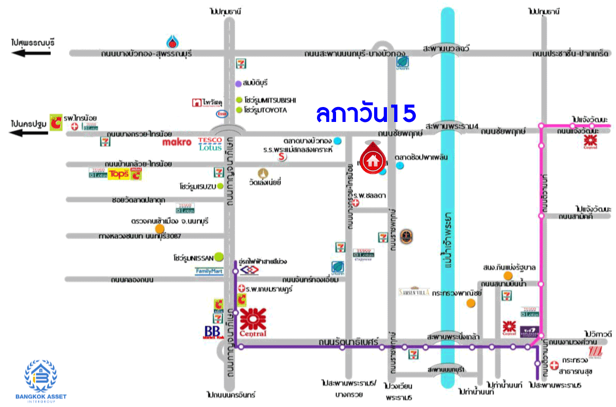 บ้านเดี่ยวมือสอง โครงการ ลภาวัน15 ชัยพฤกษ์ เนื้อที่ 56 ตร.ว. ฟังก์ชัน 3 ห้องนอน 3 ห้องน้ำ 2 ที่จอดรถ บ้านพร้อมอยู่ บ้านเดี่ยวโซนชัยพฤกษ์ที่คุ้มค่าที่สุด โครงการบนทำเลเดินทางสะดวก เชื่อมต่อถนนราชพฤกษ์ ถนนนครอินทร์ ถนนรัตนาธิเบศร์ ถนนชัยพฤกษ์ ใกล้ห้างสรรพสินค้าเซ็นทรัลแจ้งวัฒนะ...
