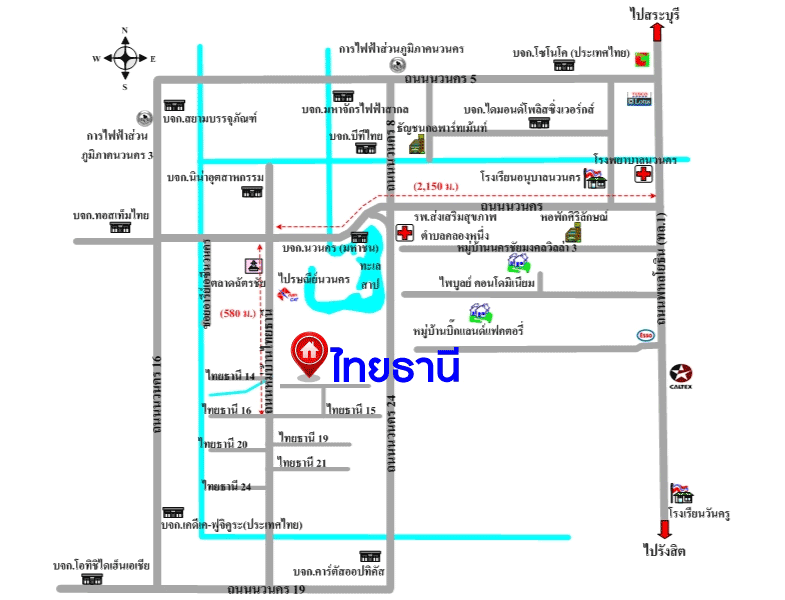 *****อาคารพาณิชย์มือสองปทุมธานี หมู่บ้าน ไทยธานี นวนคร2 เนื้อที่กว้าง 31.8 ตร.ว. ฟังก์ชัน 3 ห้องนอน 4 ห้องน้ำ 2 ที่จอดรถ ใกล้ชุมชนเหมาะแก่การค้าขาย ห้องเช่า หรือทำออฟฟิศ บนทำเลเชื่อมต่อถนนพหลโยธิน, ถนน 347 ใกล้จุดขึ้นทางด่วน "วงแหวนตะวันออก ดอนเมือง-โทลเวย์"
