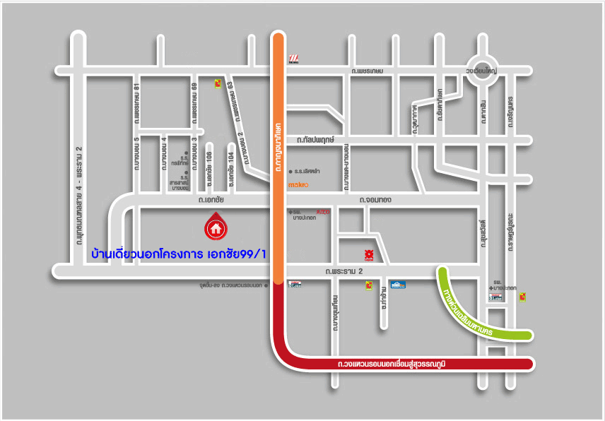 *****บ้านเดี่ยวมือสองกรุงเทพมหานคร บ้านเดี่ยวนอกโครงการ เอกชัย99/1  เนื้อที่กว้างมากถึง 133 ตร.ว. ฟังก์ชัน 4 ห้องนอน 2 ห้องน้ำ 3 ที่จอดรถ บ้านพื้นที่เยอะ บนทำเลแห่งการเดินทาง ติดถนนเอกชัย เชื่อมต่อถนนกาญจนาภิเษก, ถนนพระราม 2 ในราคาสุดคุ้ม !