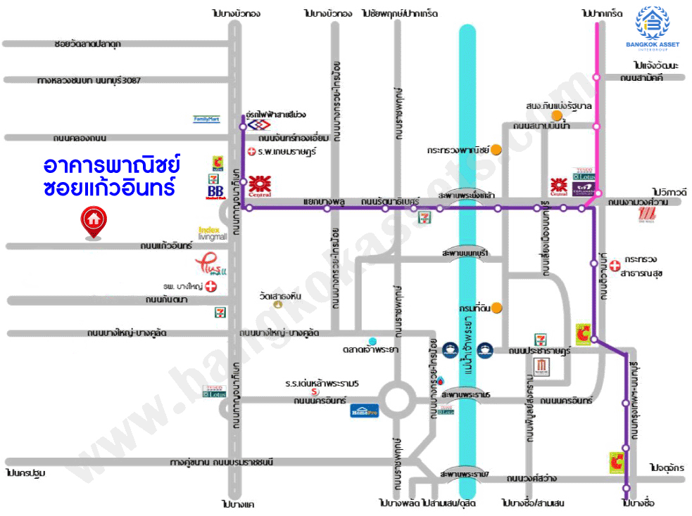 *****อาคารพาณิชย์มือสอง ซอยแก้วอินทร์ กาญจนาภิเษก เนื้อที่ 24 ตร.ว. พื้นที่ใช้สอย 238 ตร.ม. ฟังก์ชัน 2 ห้องนอน 2 ห้องน้ำ ภายในสภาพดี เหมาะสำหรับเริ่มทำธุรกิจ ตั้งบนทำเลติดถนนกาญจนาภิเษก เชื่อมต่อถนนแก้วอินทร์ ถนนรัตนาธิเบศร์ ถนนบางใหญ่-บางคูลัด ใกล้รถไฟฟ้าสายสีม่วง "สถานีตลาดบางใหญ่"