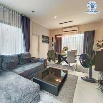 *****บ้านเดี่ยวมือสอง โครงการ เวนิว ไอดี เวสต์เกต เนื้อที่ 63.90 ตร.ว. ฟังก์ชัน 5 ห้องนอน 4 ห้องน้ำ 2 ที่จอดรถ บ้านเหมือนใหม่ Furnished ให้ครบ พร้อมเข้าอยู่ โครงการบนทำเลเชื่อมต่อถนนกาญจนาภิเษก ถนนเลียบคลองประปา ถนนรัตนาธิเบศร์ ใกล้ห้างสรรพสินค้าเซ็นทรัลเวสต์เกต อิเกีย บางใหญ่ และจุดขึ้นทางด่วน "ศรีรัช"