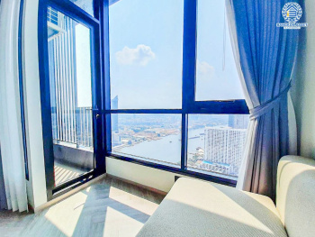 *****คอนโดมิเนียมมือสอง โครงการ แชปเตอร์ เจริญนคร- ริเวอร์ไซด์ เนื้อที่ 25.40 ตร.ม. ฟังก์ชัน 1 ห้องนอน 1 ห้องน้ำ 1 ที่จอดรถ บรรยากาศริมแม่น้ำเจ้าพระยา ใกล้เอเชียทีค เชื่อมต่อถนนเจริญนคร ถนนสมเด็จพระเจ้าตากสิน ใกล้รถไฟฟ้าสายสีทอง "สถานีกรุงธนบุรี" และจุดขึ้นทางด่วน "ศรีรัช"