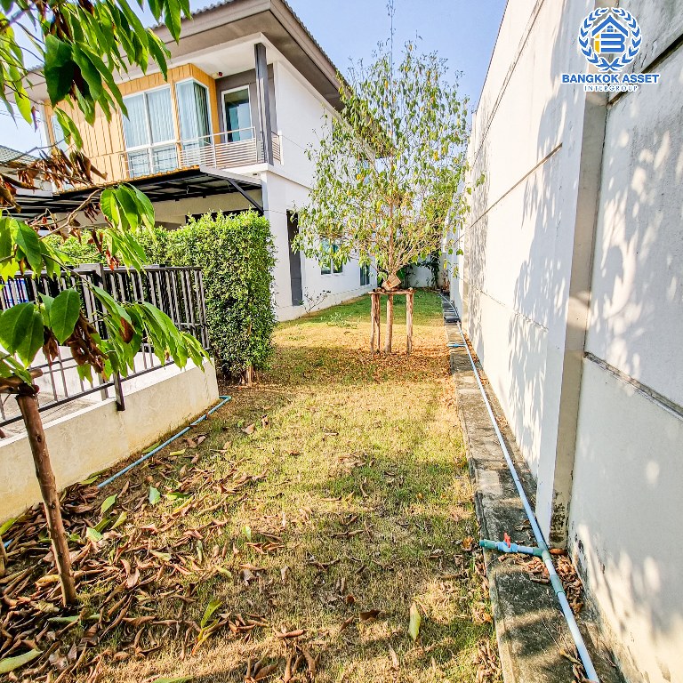 *****บ้านเดี่ยวมือสอง โครงการ พฤกษ์ลดา บางใหญ่2 หลังมุม จากแบรนด์ L&H เนื้อที่ 51.60 ตร.ว. ฟังก์ชัน 3 ห้องนอน 2 ห้องน้ำ 2 ที่จอดรถ บ้านสภาพดีเยี่ยม เดินทางง่าย เชื่อมต่อถนนกาญจนาภิเษก ถนนคลองถนน ใกล้รถไฟฟ้าสายสีม่วง "สถานีคลองบางไผ่" และจุดขึ้นทางด่วน "กาญจนาภิเษก"