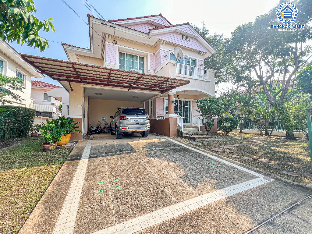 *****บ้านเดี่ยวมือสอง โครงการ ชัยพฤกษ์ บางบัวทอง หลังมุม เนื้อที่ 101.09 ตร.ว. ฟังก์ชัน 4 ห้องนอน 4 ห้องน้ำ 4 ที่จอดรถ บ้าน Type ใหญ่ที่สุด เนื้อที่กว้างขวาง โครงการบนทำเลดี เชื่อมต่อถนนราชพฤกษ์ ถนนรัตนาธิเบศร์ ถนนบางกรวย-ไทรน้อย ใกล้รถไฟฟ้าสายสีม่วง"สถานีแยกบางพลู" ใกล้ห้างสรรพสินค้าเซ็นทรัลเวสต์เกต