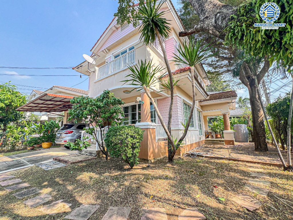 *****บ้านเดี่ยวมือสอง โครงการ ชัยพฤกษ์ บางบัวทอง หลังมุม เนื้อที่ 101.09 ตร.ว. ฟังก์ชัน 4 ห้องนอน 4 ห้องน้ำ 4 ที่จอดรถ บ้าน Type ใหญ่ที่สุด เนื้อที่กว้างขวาง โครงการบนทำเลดี เชื่อมต่อถนนราชพฤกษ์ ถนนรัตนาธิเบศร์ ถนนบางกรวย-ไทรน้อย ใกล้รถไฟฟ้าสายสีม่วง"สถานีแยกบางพลู" ใกล้ห้างสรรพสินค้าเซ็นทรัลเวสต์เกต