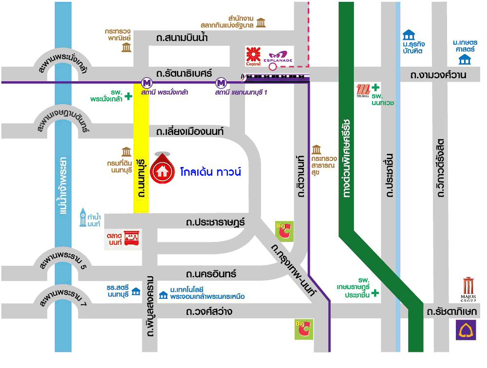 *****ทาวน์เฮ้าส์มือสอง โครงการ โกลเด้นทาวน์ วงศ์สว่าง-แคราย หลังมุม เนื้อที่ 23.70 ตร.ว. ฟังก์ชัน 4 ห้องนอน 2 ห้องน้ำ สภาพใหม่ บรรยากาศโครงการเงียบสงบ บนทำเลเดินทางสะดวก เชื่อมต่อถนนเลี่ยงเมืองนนท์ ถนนประชาราษฏร์ ถนนนนทบุรี ใกล้รถไฟฟ้าสายสีม่วง "สถานีแยกนนทบุรี1" และจุดขึ้นทางด่วน "ศรีรัช"