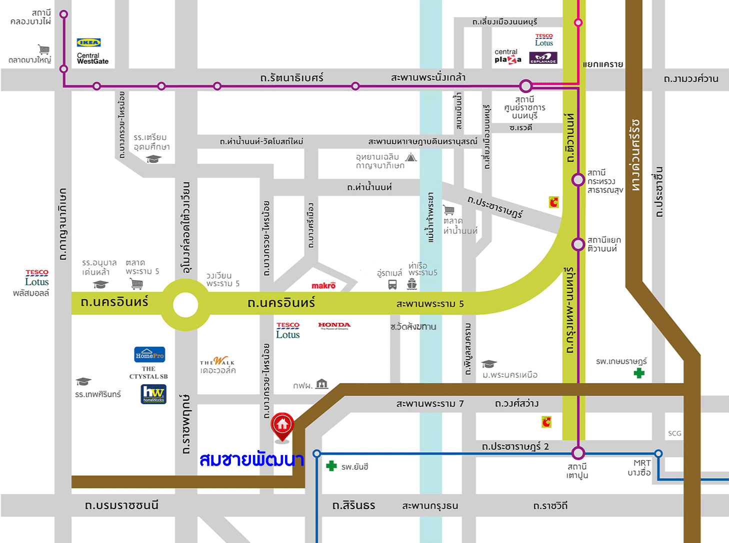 *****ทาวน์โฮม 3 ชั้นมือสองนนทบุรี หมู่บ้าน สมชายพัฒนา บางกรวย-ไทรน้อย เนื้อที่ 17.1 ตร.ว. ฟังก์ชัน 3 ห้องนอน 3 ห้องน้ำ 1 ที่จอดรถ บ้านที่เหมาะแก่การค้าขาย บนทำเลดี เชื่อมต่อ ถนนบางกรวย-ไทรน้อย, ถนนนครอินทร์, ถนนราชพฤกษ์ ในราคาคุ้มสุดๆ