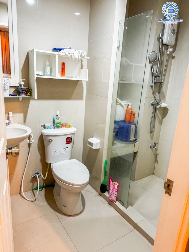 *****คอนโดมิเนียมมือสองนนทบุรี โครงการ แมเนอร์ สนามบินน้ำ เนื้อที่ 26.45 ตร.ม. ฟังก์ชัน 1 ห้องนอน 1 ห้องน้ำ 1 ที่จอดรถ คอนโดพร้อมอยู่ แถมฟรี! เครื่องปรับอากาศ เครื่องทำน้ำอุ่น บนทำเลดี เชื่อมต่อถนนนนทบุรี, ถนนรัตนาธิเบศร์ ใกล้รถไฟฟ้าสายสีม่วง "สถานีสะพานพระนั่งเกล้า"