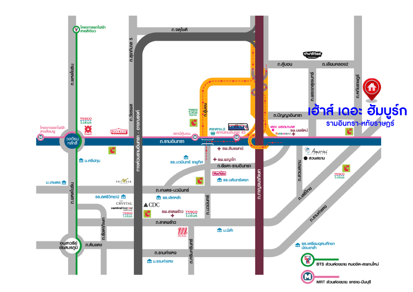 *****บ้านเดี่ยวมือสอง โครงการ เฮ้าส์ เดอะ ฮัมบูร์ก รามอินทรา-หทัยราษฎร์ เนื้อที่ 54.70 ตร.ว. ฟังก์ชัน 3 ห้องนอน 3 ห้องน้ำ 2 ที่จอดรถ โครงการบนทำเลเดินทางสะดวก เชื่อมต่อถนนหทัยราษร์ ถนนเลียบคลอง2 ถนนพระยาสุเรนทร์ ใกล้รถไฟฟ้าสายสีชมพู "สถานีเศรษฐบุตรบำเพ็ญ" และจุดขึ้นทางด่วน "จตุโชติ-สุขาภิบาล5"