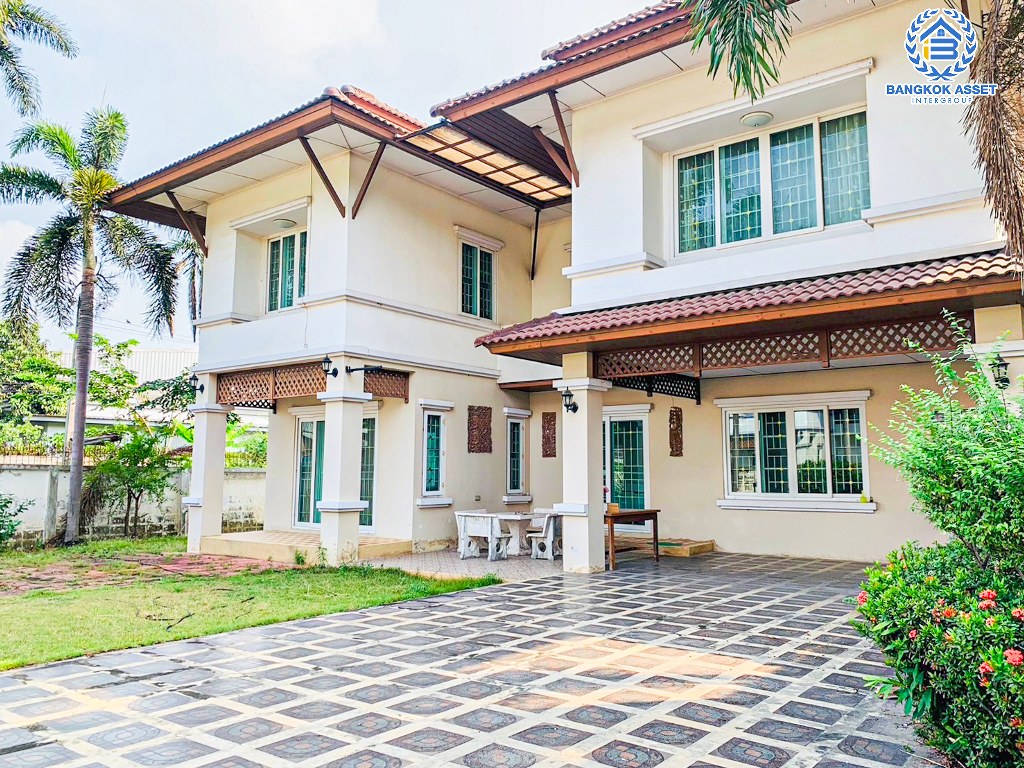 บ้านเดี่ยวมือสอง โครงการ บ้านสาวิตรี ศาลาธรรมสพน์ เนื้อที่ 74.30 ตร.ว. ฟังก์ชัน 3 ห้องนอน 3 ห้องน้ำ 4 ที่จอดรถ โครงการบนทำเลเดินทางสะดวก เชื่อมต่อถนนบรมราชชนนี ถนนพุทธมลฑลสาย2 ถนนศาลาธรรมสพน์ ใกล้มหาวิทยาลัยมหิดล ศาลายา และจุดขึ้นทางคู่ขนานบรมราชชนนี...