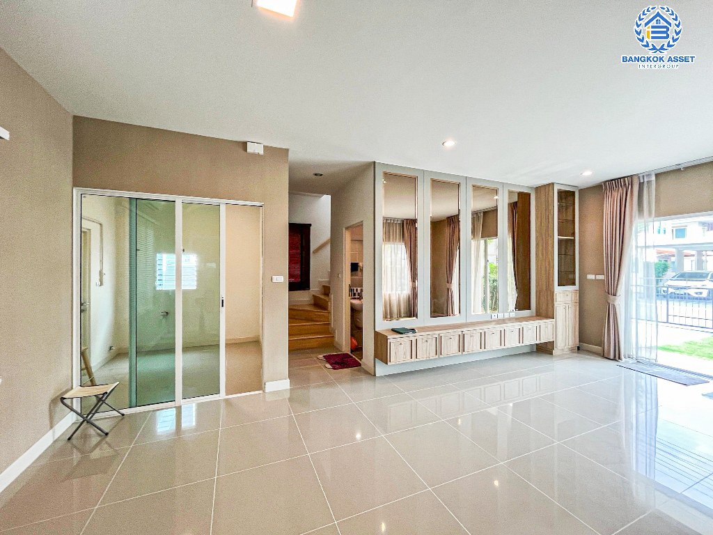 *****บ้านเดี่ยวมือสอง โครงการ คณาสิริ ชัยพฤกษ์-วงแหวน หลังมุม เนื้อที่ 62.80 ตร.ว. ฟังก์ชัน 4 ห้องนอน 3 ห้องน้ำ บ้านสวยพร้อมเข้าอยู่โครงการบนทำเลแห่งการเดินทาง เชื่อมต่อถนนบางกรวย-ไทรน้อย ใกล้รถไฟฟ้าสายสีม่วง "สถานีคลองบางไผ่"