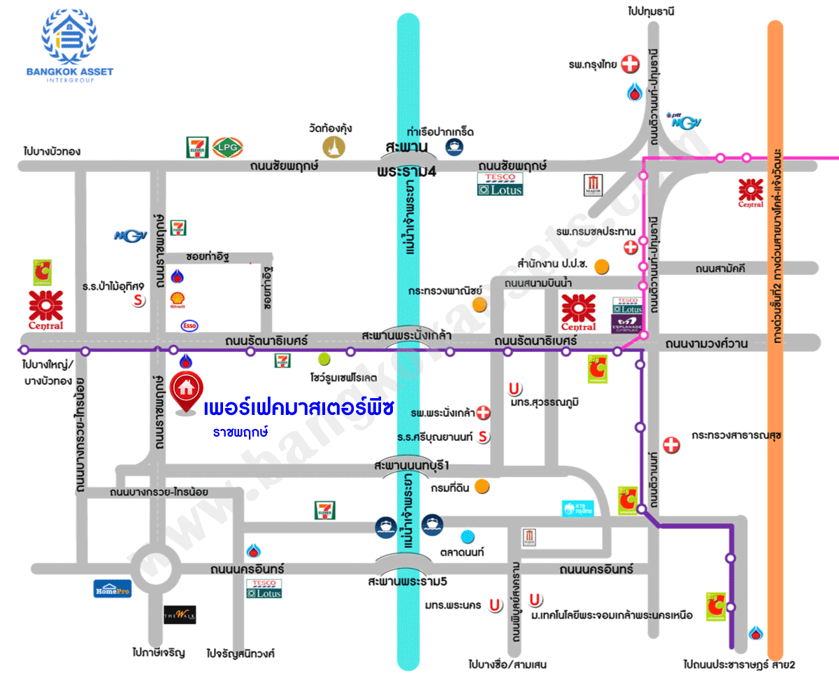 *****บ้านเดี่ยวมือสอง โครงการ เพอร์เฟค มาสเตอร์พีช ราชพฤกษ์ หลังมุม เนื้อที่ 114.50 ตร.ว. ฟังก์ชัน 3 ห้องนอน 4 ห้องน้ำ 2 ที่จอดรถ โครงการบนทำเลเดินทางสะดวก เชื่อมต่อถนนรัตนาธิเบศร์ ถนนราชพฤกษ์ ถนนบางกรวย-ไทรน้อย ใกล้รถไฟฟ้าสายสีม่วง "สถานีบางรักน้อยท่าอิฐ" และจุดขึ้นทางด่วน "ศรีรัช"