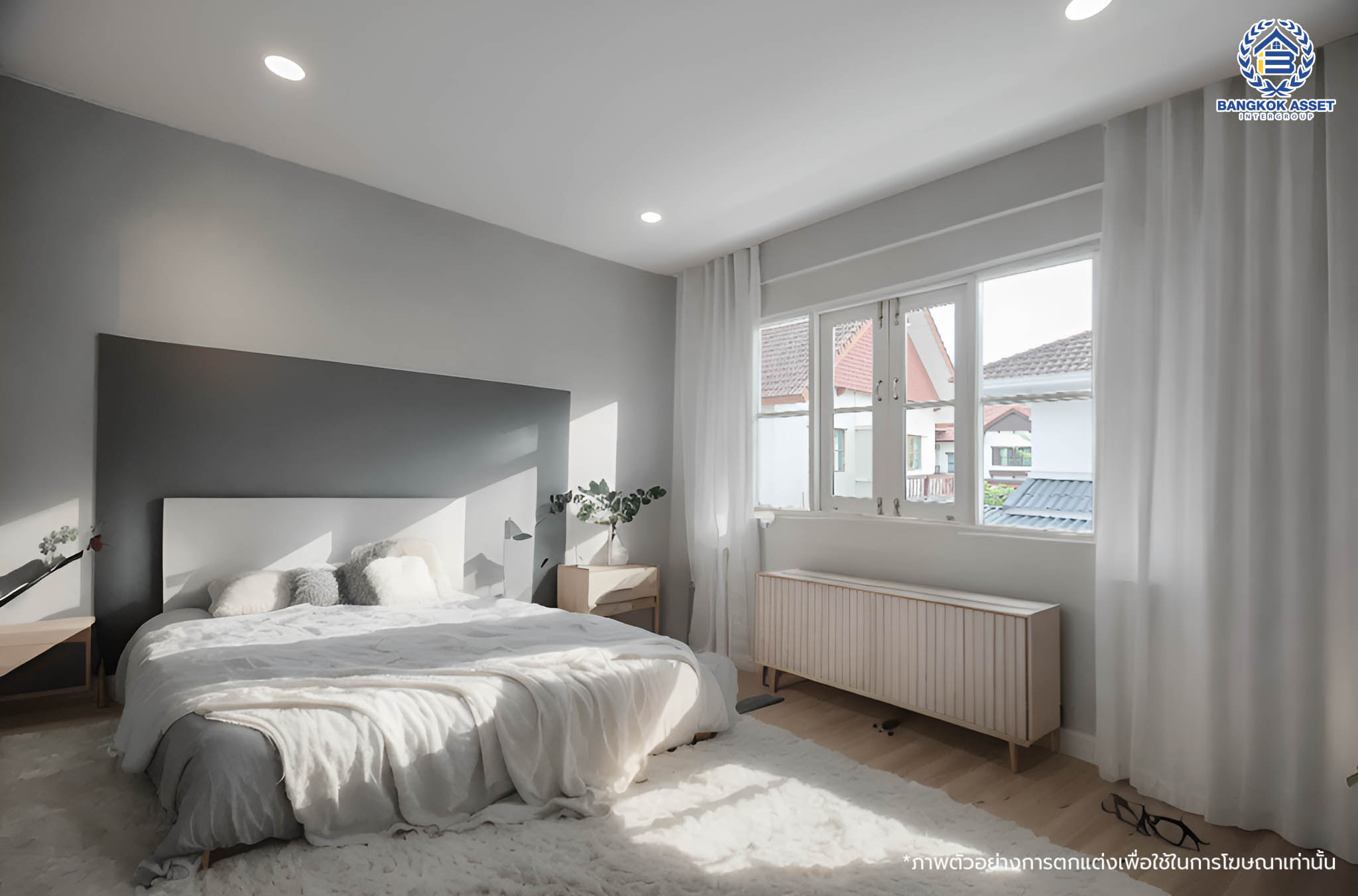 บ้านมือสองตกแต่งใหม่ แบรนด์ Q.House โครงการ ลัดดารมย์ ปิ่นเกล้า บนเนื้อที่กว้างขวางถึง 85.9 ตร.ว.  พื้นที่ใช้สอย 328.99 ตร.ม. ฟังก์ชัน 3 ห้องนอน 3 ห้องน้ำ 1 ห้องแม่บ้าน จอดรถได้ 2 คัน พร้อม Living ชั้น 2 ขนาดใหญ่ บนทำเลศักยภาพ ติด ถนนกาญจนาภิเษก ใกล้ห้างเซ็นทรัล เวสต์เกต, ทางด่วน "กาญจนาภิเษก" และห่างจากรถไฟฟ้า "สถานีตลาดบางใหญ่" ประมาณ 10 นาที