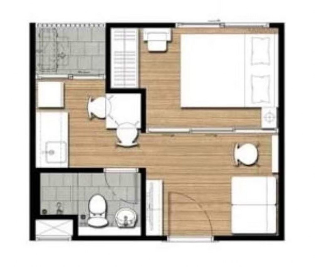 *****คอนโดมิเนียมมือสองนนทบุรี โครงการ พลัมคอนโด บางใหญ่สเตชั่น เนื้อที่ 23.05 ตร.ว. ฟังก์ชัน 1 ห้องนอน 1 ห้องน้ำ 1 ที่จอดรถ ห้องน่าอยู่มาก บนทำเลดี เชื่อมต่อถนนกาญจนาภิเษก, ถนนรัตนาธิเบศร์ ใกล้ทางด่วน "กาญจนาภิเษก" และใกล้รถไฟฟ้าสายสีม่วง "สถานีคลองบางไผ่" ประมาณ 850 เมตร