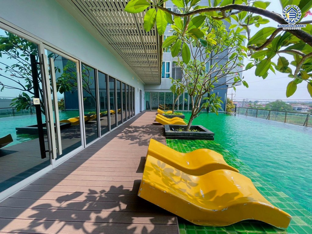 *****คอนโดมิเนียมมือสอง โครงการ กรีเน่ แจ้งวัฒนะ พื้นที่ใช้สอย 32.07 ตร.ม. ฟังก์ชัน 1 ห้องนอน 1 ห้องน้ำ สไตล์ชีวิตที่ลงตัวกับความสะดวกสบายสุดครบครัน บนทำเลเดินทางสะดวก เชื่อมต่อถนนแจ้งวัฒนะ ถนนประชาชื่น ถนนวิภาวดี ใกล้รถไฟฟ้าสายสีชมพู "สถานีแคราย-สุวินทวงศ์" และจุดขึ้นทางด่วน "ศรีรัช"