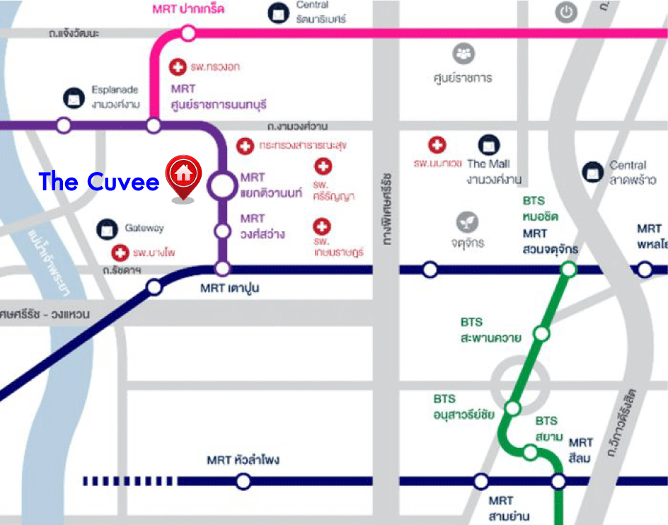 *****คอนโดมิเนียมมือสอง โครงการ เดอะ คิวเว่ ติวานนท์ พื้นที่ใช้สอย 31.24 ตร.ม. ฟังก์ชัน 1 ห้องนอน 1 ห้องน้ำ โครงการบนทำเลเดินทางสะดวก เชื่อมต่อถนนรัชดา ถนนงามวงศ์วาน ถนนกรุงเทพ-นนทบุรี ใกล้รถไฟฟ้าสายสีม่วง "สถานีแยกติวานนท์" และจุดขึ้นทางด่วน "งามวงศ์วาน"