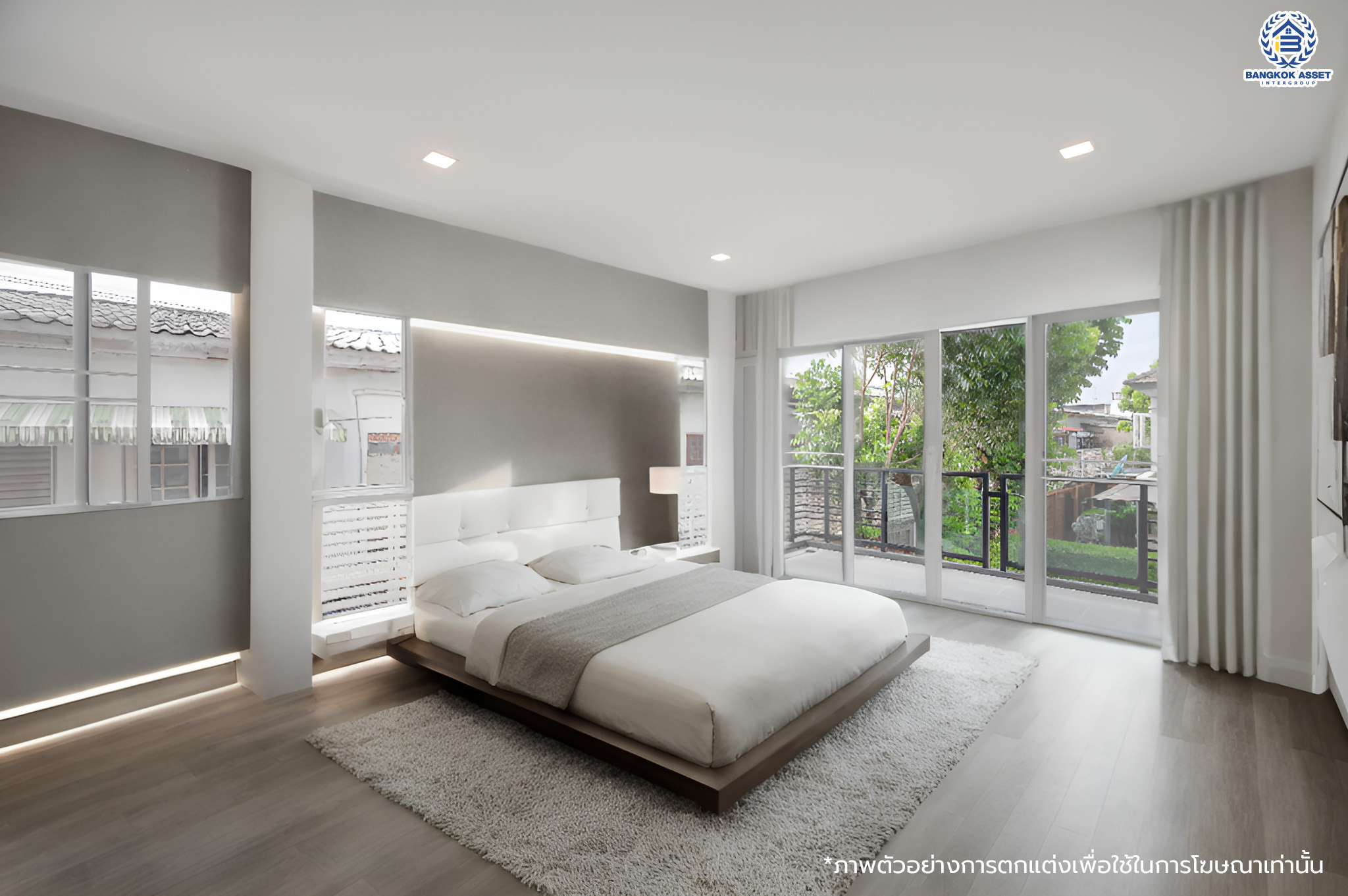 บ้านมือสองตกแต่งใหม่ ดีไซน์สุดหรู โครงการ บางกอก บูเลอวาร์ด ราชพฤกษ์-พระราม5-2 หลังมุม เนื้อที่ 56.8 ตร.ว. บนสังคมคุณภาพ SC Asset* รองรับครอบครัวใหญ่ด้วยฟังก์ชันจัดเต็ม 3 ห้องนอน 4 ห้องน้ำ (ห้องนอนชั้นบนทุกห้องมีห้องน้ำในตัว) 1 ห้องอเนกประสงค์ 2 ที่จอดรถ บนทำเลติดถนนราชพฤกษ์ ใกล้วงเวียนพระรามห้า รถไฟฟ้าสายสีม่วง "สถานีบางรักใหญ่" และ "สถานีบางพลู"