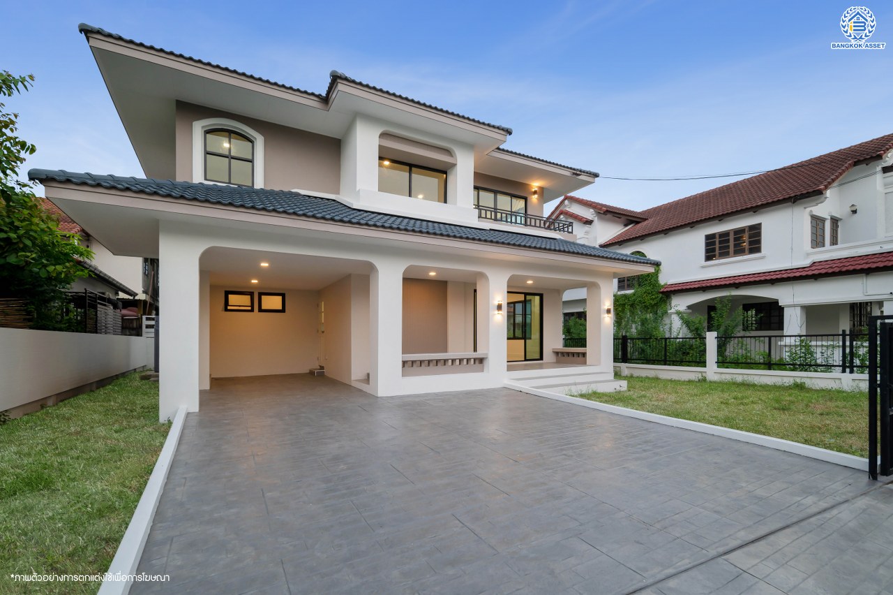 บ้านมือสองตกแต่งใหม่ คุณภาพแบรนด์ LH โครงการ ชลลดา บางบัวทอง เนื้อที่ 80 ตร.ว. ตกแต่งหรูหรา ฟังก์ชันจัดเต็ม 3 ห้องนอน 2 ห้องน้ำ จอดรถได้ 3 คัน พร้อม Facilities ครบ! บนทำเลคุณภาพ เชื่อมต่อได้หลายเส้นทาง ใกล้เซ็นทรัลเวสต์เกต และรถไฟฟ้าสายสีม่วง "สถานีบางพลู"