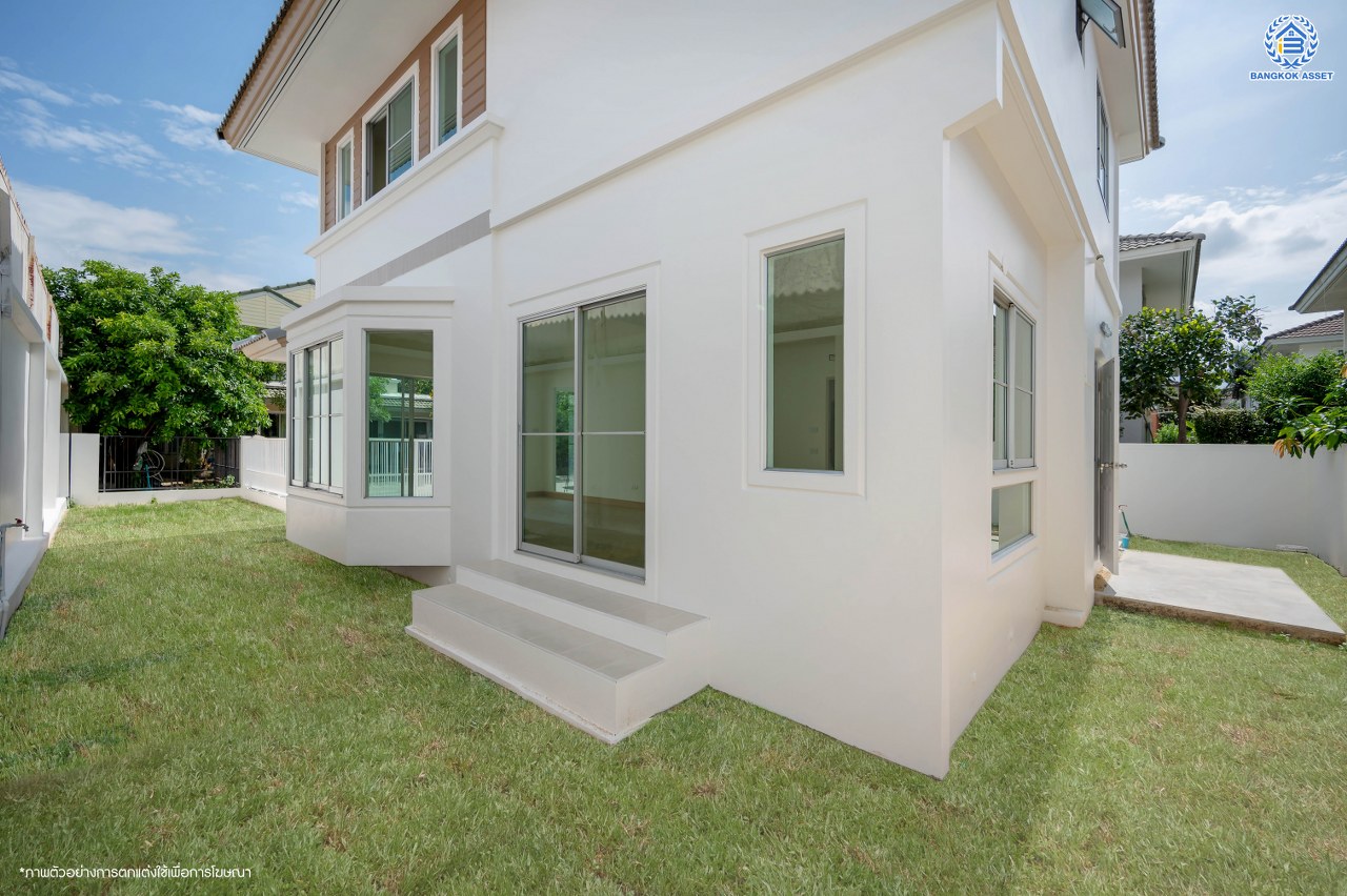 บ้านมือสองตกแต่งใหม่ บ้านแบรนด์คุณภาพ LH โครงการ ชัยพฤกษ์ บางใหญ่ พร้อม Facilities ครบครัน บนเนื้อที่ 51.4 ตร.ว. ฟังก์ชัน 3 ห้องนอน 3 ห้องน้ำ 2 ที่จอดรถ ตกแต่งสไตล์เรียบหรู บนทำเลเดินทางสะดวก ใกล้รถไฟฟ้าสายสีม่วง "สถานีคลองบางไผ่" และเพียง 5 นาทีถึงเซ็นทรัล เวสต์เกต...