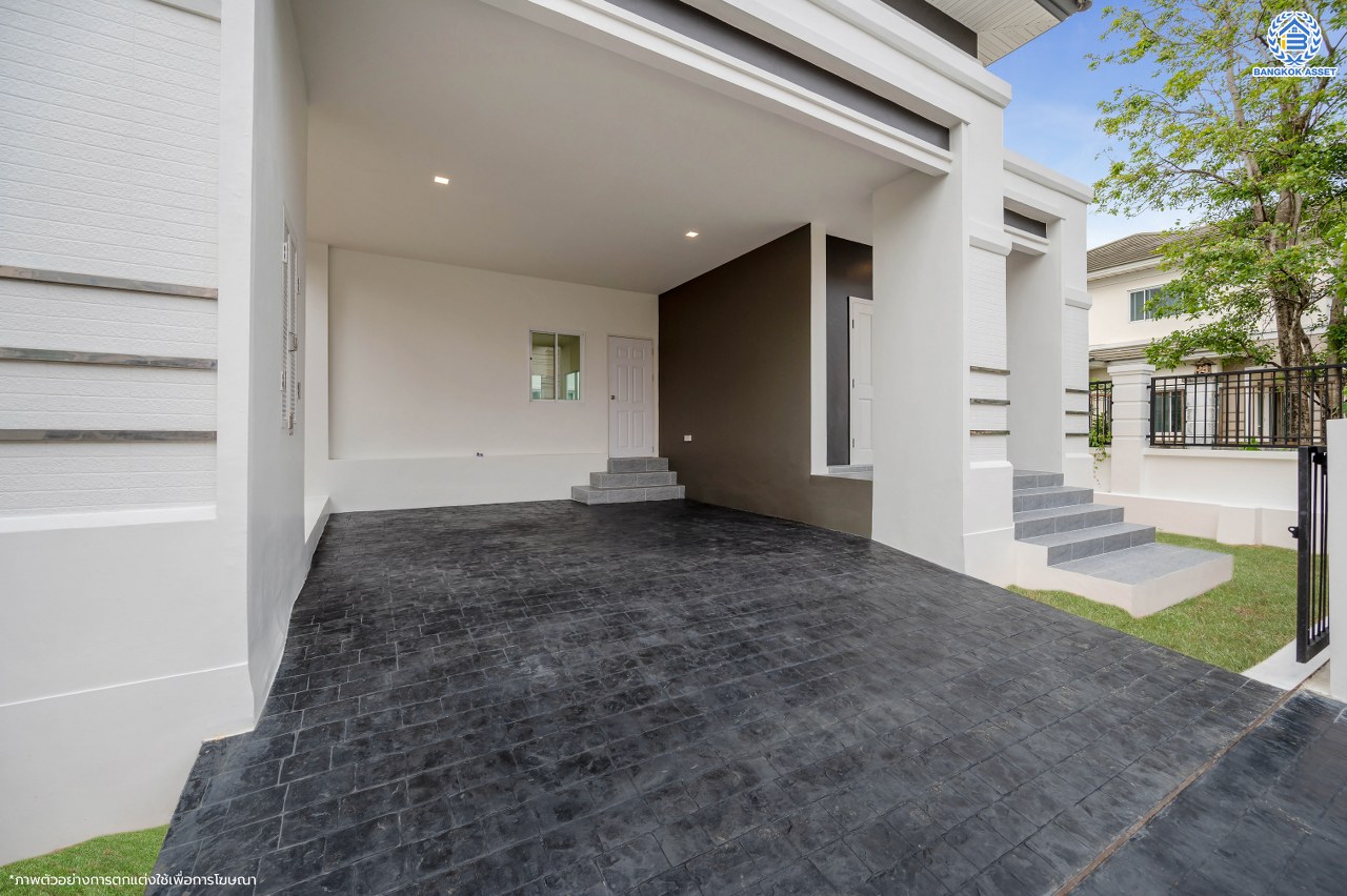 บ้านเดี่ยวตกแต่งใหม่ จาก Property Perfect โครงการ เพอร์เฟคเพลส พระราม5-ราชพฤกษ์ ตอบโจทย์ทุกการใช้ชีวิตด้วยบ้านเดี่ยวใจกลาง Community ชั้นนำมากมาย พร้อม Facility ภายในโครงการครบครัน เนื้อที่ 61.5 ตร.ว. พื้นที่ใช้สอย 191.99 ตร.ม. ฟังก์ชัน 3 ห้องนอน 3 ห้องน้ำ 2 ที่จอดรถ