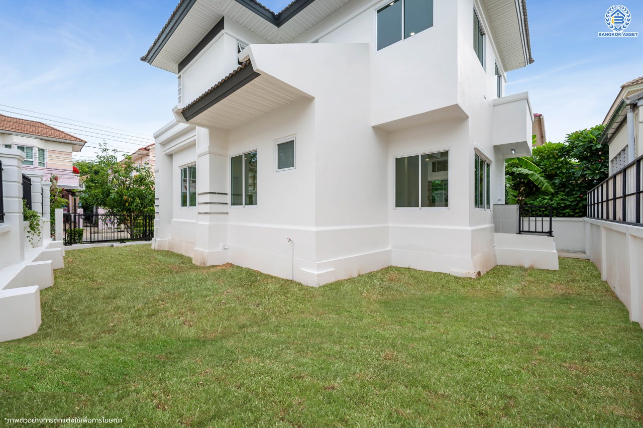 บ้านเดี่ยวตกแต่งใหม่ จาก Property Perfect โครงการ เพอร์เฟคเพลส พระราม5-ราชพฤกษ์ ตอบโจทย์ทุกการใช้ชีวิตด้วยบ้านเดี่ยวใจกลาง Community ชั้นนำมากมาย พร้อม Facility ภายในโครงการครบครัน เนื้อที่ 61.5 ตร.ว. พื้นที่ใช้สอย 191.99 ตร.ม. ฟังก์ชัน 3 ห้องนอน 3 ห้องน้ำ 2 ที่จอดรถ