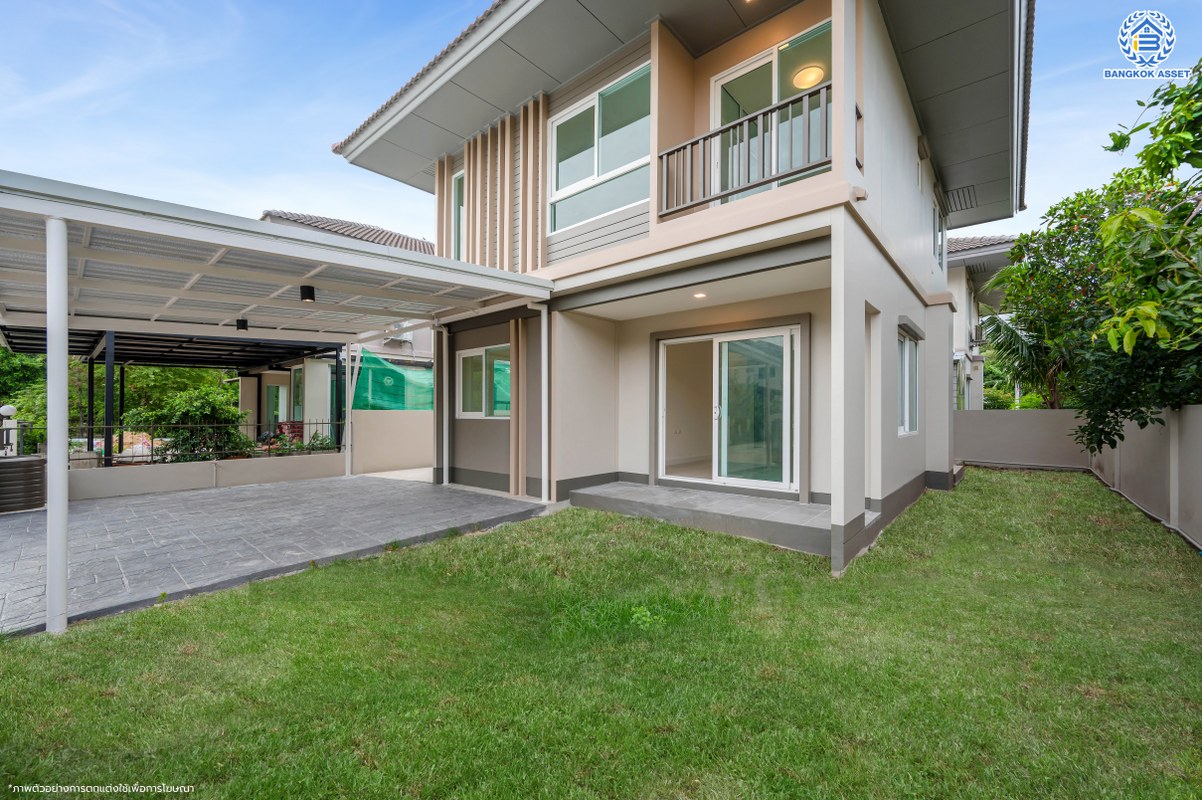 บ้านมือสองตกแต่งใหม่ โครงการ คณาสิริ พุทธมณฑลสาย4 - ศาลายา จากแบรนด์ Sansiri เนื้อที่ 50 ตร.ว. ฟังก์ชัน 3 ห้องนอน 2 ห้องน้ำ 2 ที่จอดรถ บนทำเลดี เดินทางเข้า-ออกในเมืองได้สะดวก เชื่อมต่อถนนกรุงนนท์-จงถนอม ถนนกาญจนาภิเษก ถนนศาลายา ใกล้มหาวิทยาลัยมหิดล และห้างสรรพสินค้าเซ็นทรัล ศาลายา