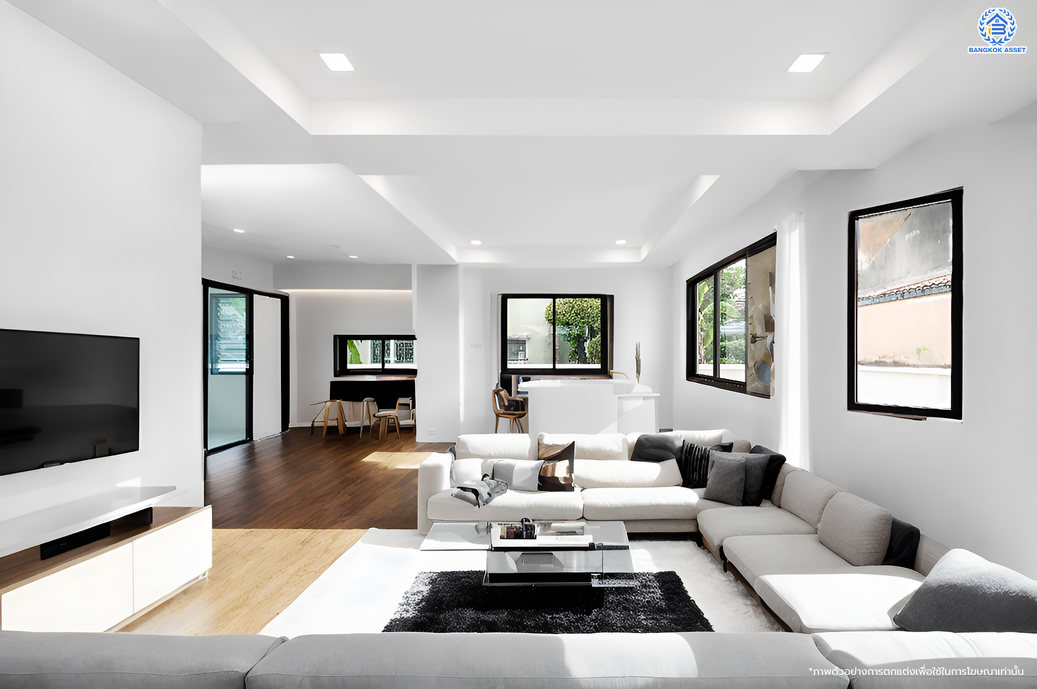 บ้านมือสองตกแต่งใหม่ โครงการ มัณฑนา วัดพระเงิน บ้านเดี่ยวจาก L&H เนื้อที่กว้างถึง 80.7 ตร.ว. พื้นที่ใช้สอย 154.67 ตร.ม. ฟังก์ชัน 4 ห้องนอน 3 ห้องน้ำ พร้อม Living กว้างขวาง บนทำเลเดินทางสะดวก ใกล้เซ็นทรัลเวสต์เกต, รถไฟฟ้าสายสีม่วง "สถานีตลาดบางใหญ่" และทางด่วน "ศรีรัช"...