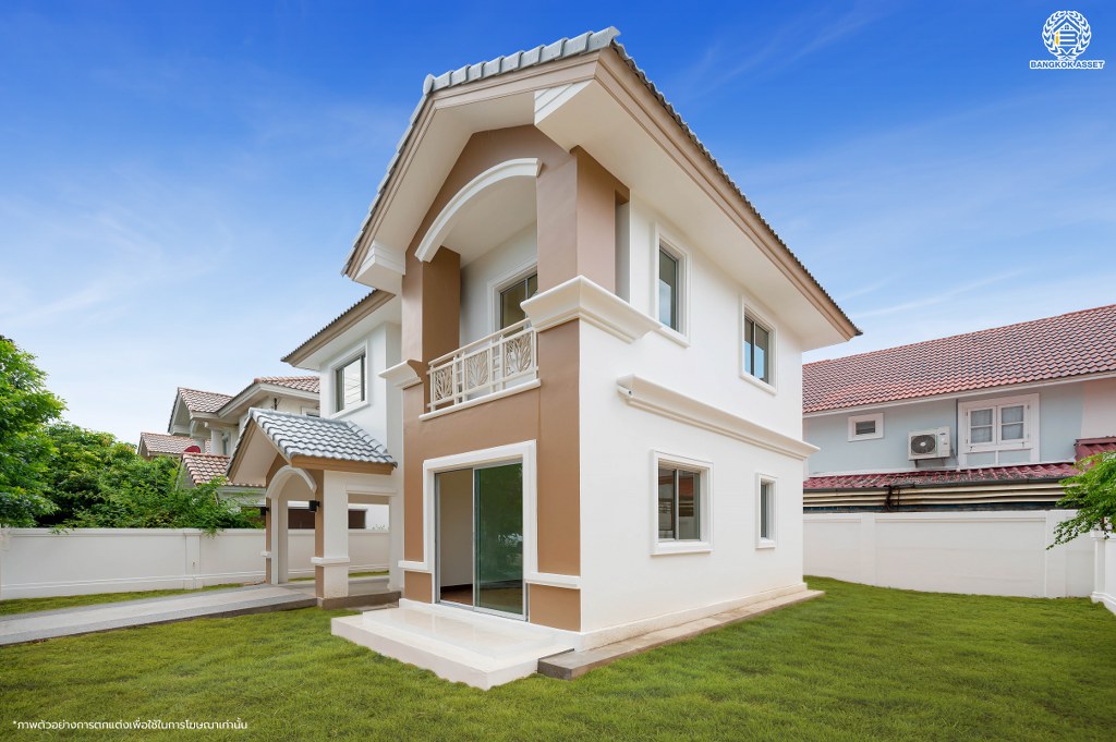 บ้านเดี่ยวมือสอง โครงการ พฤกษาวิลเลจ5 บางใหญ่ เนื้อที่ 51.60 ตร.ว. ฟังก์ชัน 3 ห้องนอน 2 ห้องน้ำ 1 ที่จอดรถ ติดนถนนเมน รอบบ้านกว้างขวาง สภาพแวดล้อมโครงการดี ทำเลเดินทางสะดวก เชื่อมต่อถนนคลองถนน ถนนกาญจนาภิเษก ถนนรัตนาธิเบศร์ ใกล้รถไฟฟ้าสายสีม่วง "สถานีคลองบางไผ่" และจุดขึ้นทางด่วน "กาญจนาภิเษก"…