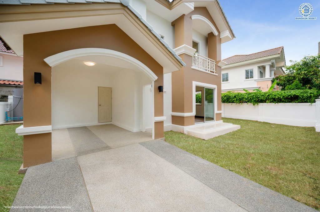 บ้านเดี่ยวมือสอง โครงการ พฤกษาวิลเลจ5 บางใหญ่ เนื้อที่ 51.60 ตร.ว. ฟังก์ชัน 3 ห้องนอน 2 ห้องน้ำ 1 ที่จอดรถ ติดนถนนเมน รอบบ้านกว้างขวาง สภาพแวดล้อมโครงการดี ทำเลเดินทางสะดวก เชื่อมต่อถนนคลองถนน ถนนกาญจนาภิเษก ถนนรัตนาธิเบศร์ ใกล้รถไฟฟ้าสายสีม่วง "สถานีคลองบางไผ่" และจุดขึ้นทางด่วน "กาญจนาภิเษก"…