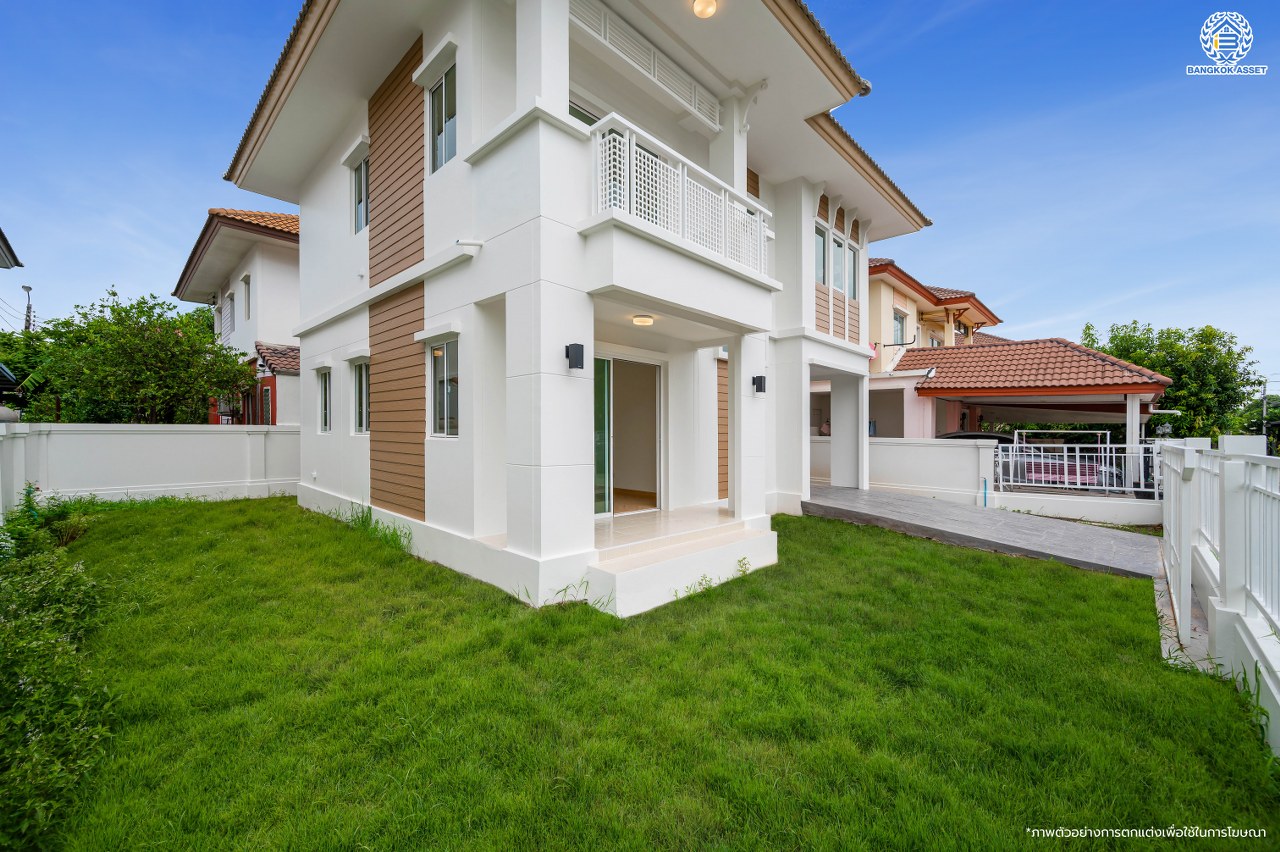 บ้านมือสองตกแต่งใหม่ โครงการ พฤกษาวิลเลจ10 บางใหญ่ เนื้อที่ 51 ตร.ว. ตอบโจทย์ทุกการอยู่อาศัย ฟังก์ชัน 3 ห้องนอน 2 ห้องน้ำ 1 ที่จอดรถ บรรยากาศเป็นส่วนตัว บนทำเลศักยภาพ เชื่อมต่อถนนกาญจนาภิเษก ใกล้เซ็นทรัลเวสต์เกต ทางด่วน "ศรีรัช" และรถไฟฟ้า "สถานีตลาดบางใหญ่"