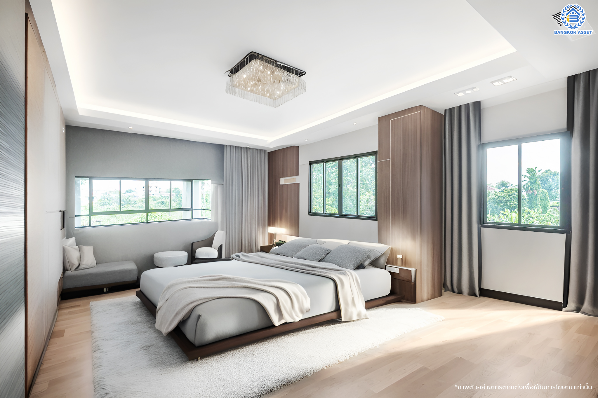 บ้านมือสองตกแต่งใหม่ โครงการ พฤกษ์ภิรมย์รีเจนท์ ปิ่นเกล้า บนสังคมคุณภาพจากแบรนด์ Q.House หลังใหญ่กว่า 228.9 ตร.ว. ดีไซน์ทันสมัย ฟังก์ชัน 5 ห้องนอน (ห้องนอนชั้นล่าง 1 ห้อง) 6 ห้องน้ำ 2 ห้องอเนกประสงค์ 1 ห้องแม่บ้าน จอดรถได้ 3 คัน บนที่สุดแห่งทำเลศักยภาพ หน้าโครงการติดถนนกาญจนาภิเษก เชื่อมต่อทุกการเดินทาง ใกล้จุดขึ้นทางด่วน "ศรีรัช" และรถไฟฟ้าสายสีม่วง "สถานีตลาดบางใหญ่"...