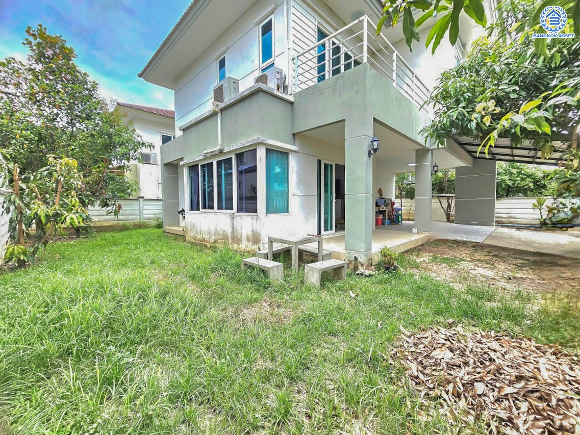 *****บ้านเดี่ยวมือสอง โครงการ คุณาภัทร6 บ้านกล้วย-ไทรน้อย หลังใหญ่เนื้อที่ 60 ตร.ว. ฟังก์ชัน 3 ห้องนอน 3 ห้องน้ำ จอดรถได้ 2 คัน แถมฟรีเครื่องปรับอากาศ 3 เครื่อง สะดวกสบายทุกการเดินทาง เชื่อมต่อหลายเส้นทาง ใกล้เซ็นทรัล เวสต์เกต ในราคาสุดคุ้ม