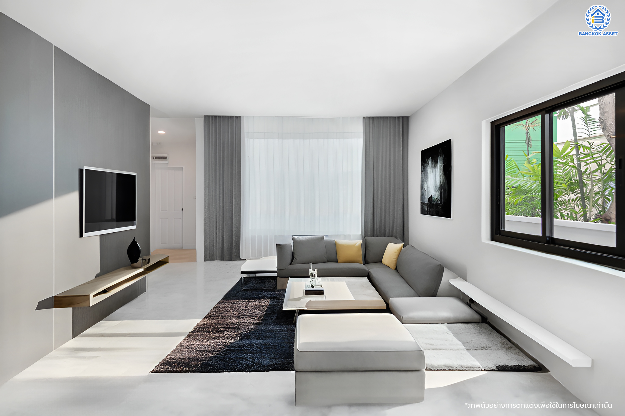 บ้านมือสองตกแต่งใหม่ โครงการ ดิเอมเมอรัล การ์เด้น1 ดีไซน์ทันสมัย เนื้อที่ 52.7 ตร.ว. พร้อมฟังก์ชัน 3 ห้องนอน 2 ห้องน้ำ 1 ห้องอเนกประสงค์ จอดรถได้ 1 คัน สะดวกทุกการเดิน เชื่อมต่อทั้งถนนรัตนาธิเบศร์, ถนนราชพฤกษ์ และถนนชัยพฤกษ์ ใกล้โรงเรียนเด่นหล้า รถไฟฟ้าสายสีม่วงสถานี "บางพลู" และโรบินสัน ราชพฤกษ์