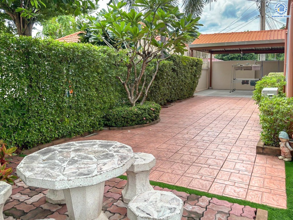 *****บ้านเดี่ยวมือสอง โครงการ เพอร์เฟคพาร์ค รัตนาธิเบศร์ เนื้อที่ 70 ตร.ว. ฟังก์ชัน 3 ห้องนอน 3 ห้องน้ำ 2 ที่จอดรถ บ้านพร้อมเข้าอยู่ แถมฟรี! เครื่องปรับอากาศ โครงการบนทำเลดี เดินทางสะดวก เข้า-ออกได้ทั้ง ถนนรัตนาธิเบศร์ ถนนราชพฤกษ์ ใกล้รถไฟฟ้าสายสีม่วง "สถานีไทรม้า" และจุดขึ้นทางด่วน "งามวงศ์วาน"