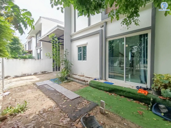 *****บ้านแฝดมือสอง โครงการ แลนซีโอ คริป ปิ่นเกล้า-พระราม5 เนื้อที่ 38.20 ตร.ว. ฟังก์ชัน 3 ห้องนอน 2 ห้องน้ำ โครงการบนทำเลเดินทางสะดวก เชื่อมต่อถนนกาญจนาภิเษก ถนนศาลายา ถนนนครอินทร์ ใกล้รถไฟฟ้าสายสีม่วง "สถานีสามแยกบางใหญ่"