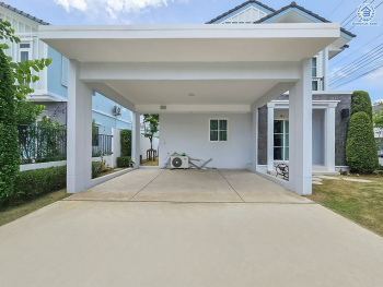 *****บ้านเดี่ยวมือสองนนทบุรี โครงการ วิลลาจจิโอ บางใหญ่ เนื้อที่กว้างถึง 53.30 ตร.ว. ฟังก์ชั่นเยอะ 3 ห้องนอน 3 ห้องน้ำ 1 ห้องนั่งเล่น 1 ห้องทานอาหาร 2 ที่จอดรถ ใกล้แหล่งอำนวยความสะดวก เชื่อมต่อ ถนนกาญจนาภิเษก, ถนนรัตนาธิเบศร์ ใกล้รถไฟฟ้าสายสีม่วง "สถานีคลองบางไผ่" และจุดขึ้นทางด่วน "ศรีรัช"